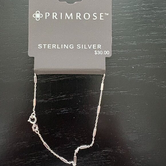 Primrose Set of Two Sterling Silver Dainty / Delicate Bracelets New in Package - Picture 5 of 10